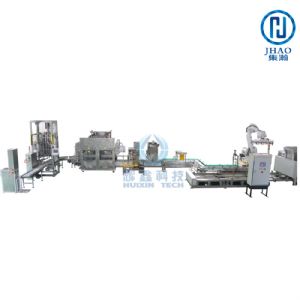 Automatic filling line with Stacking robot